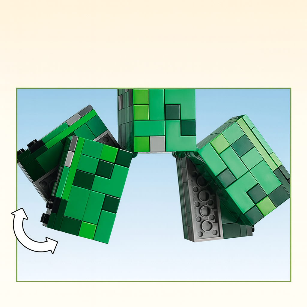 Lego Minecraft Creeper set