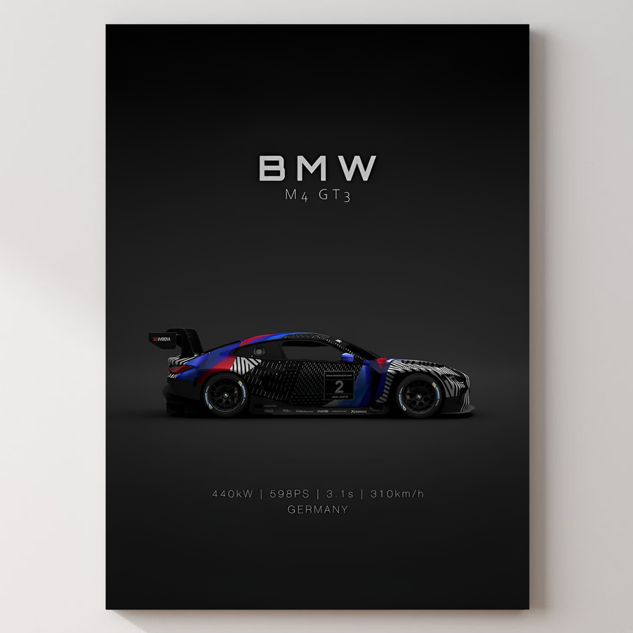 Just Landed: BMW and Mercedes Metal Posters for the Car Culture Desk
