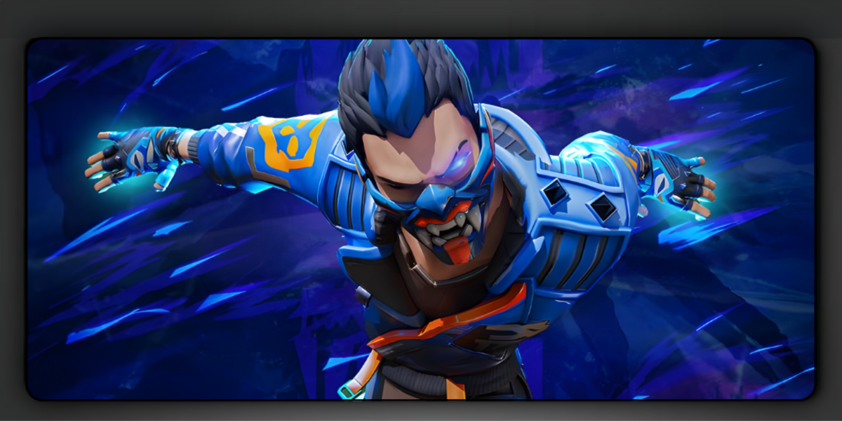 Valorant Yoru Deskmat — character:yoru wall art for gaming room