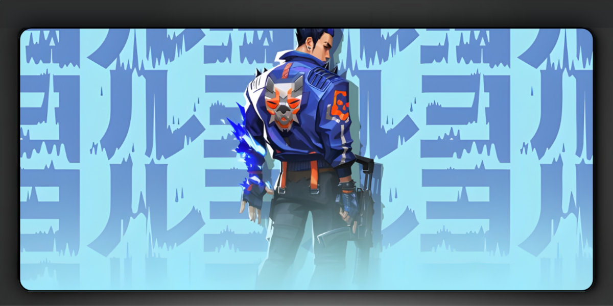 Valorant Yoru Deskmat — character:yoru wall art for gaming room