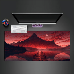Red Mountain Deskmat — deskmat india wall art for gaming room