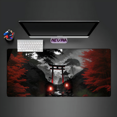 Chinese Red Deskmat — deskmat india wall art for gaming room