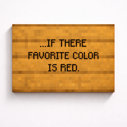 Minecraft Enderman Canvas Print — canvas poster wall art for gaming room