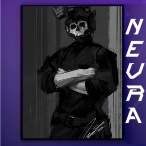 Call Of Duty Ghost Metal Poster