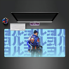 Valorant Yoru Deskmat — character:yoru wall art for gaming room