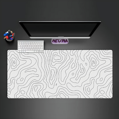 Abstract Deskmat — abstract gaming decor wall art for gaming room