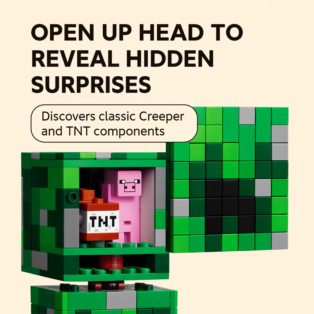 Lego Minecraft Creeper set