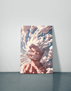 Sukuna Metal Poster — aluminium poster wall art for gaming room
