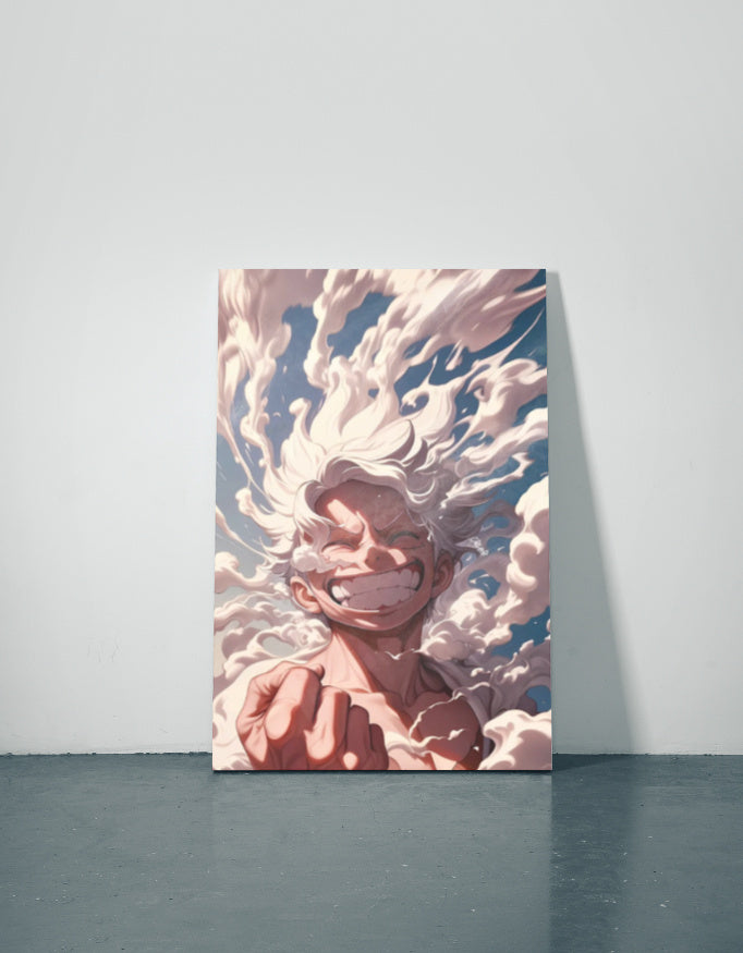 Sukuna Metal Poster — aluminium poster wall art for gaming room