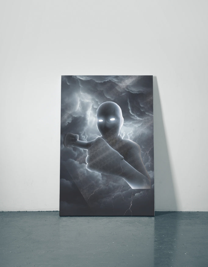 Fortnite Metal Poster — aluminium poster wall art for gaming room