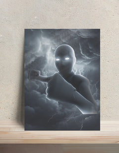 Fortnite Metal Poster — aluminium poster wall art for gaming room