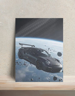 Street Car Metal Poster Vol. 11 — aluminium poster wall art for gaming room