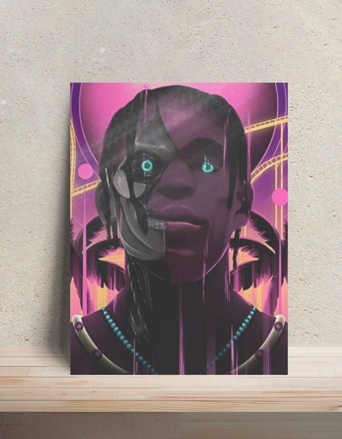 Fortnite Marshmallow Metal Poster — aluminium poster wall art for gaming room