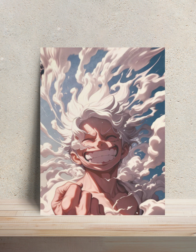 Sukuna Metal Poster — aluminium poster wall art for gaming room