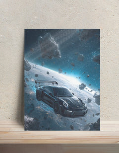 Street Car Metal Poster Vol. 10 — aluminium poster wall art for gaming room