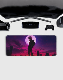 Gojo Deskmat — character:gojo wall art for gaming room