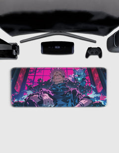 Sukuna Deskmat — character:sukuna wall art for gaming room