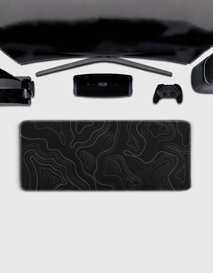 Abstract Deskmat — abstract gaming decor wall art for gaming room