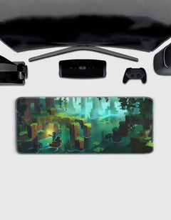 Minecraft Exploration Deskmat — deskmat india wall art for gaming room