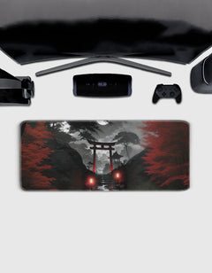 Chinese Red Deskmat — deskmat india wall art for gaming room