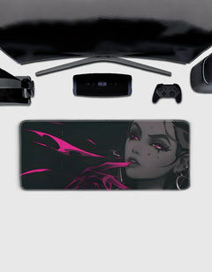 Valorant Reyna Deskmat — character:reyna wall art for gaming room