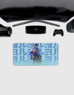 Valorant Yoru Deskmat — character:yoru wall art for gaming room