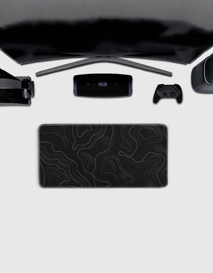 Abstract Deskmat — abstract gaming decor wall art for gaming room