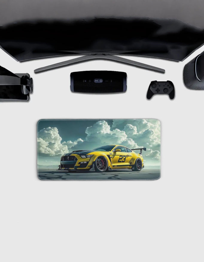 Car View Deskmat — deskmat india wall art for gaming room