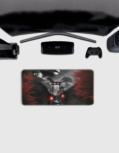 Chinese Red Deskmat — deskmat india wall art for gaming room