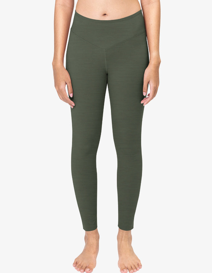 Olive Drab Aop Gym Leggings