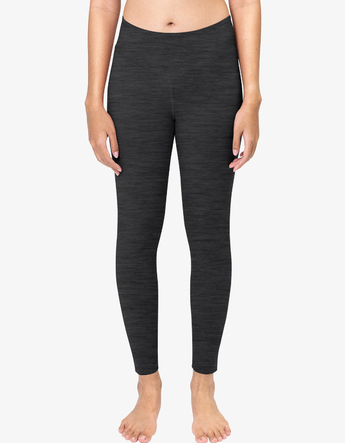 Off Black Aop Gym Leggings