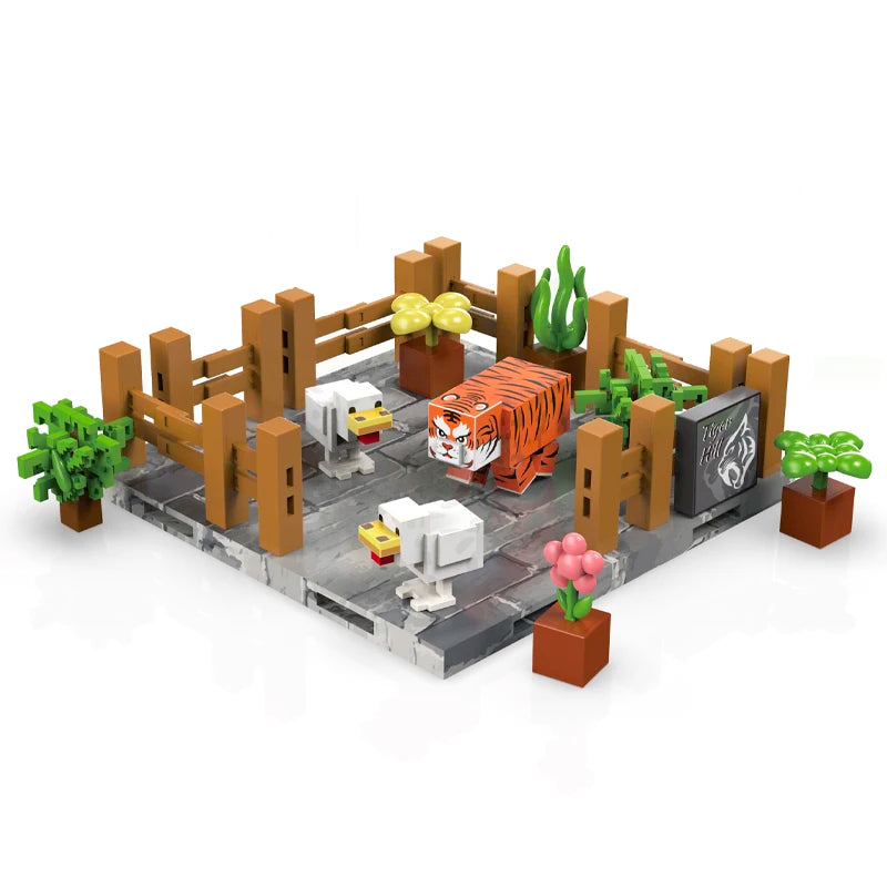 Mine World Magnet Cube Building Sets Magnetic DIY Building Blocks