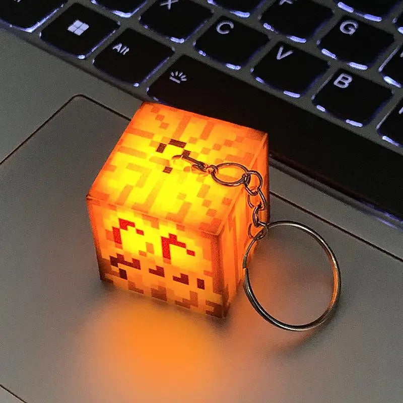 Surrounding Torch LED Light USB Rechargeable Mini Torch Keychain Backpack Pendant Children Gifts LED Night Light