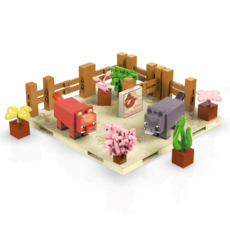 Mine World Magnet Cube Building Sets Magnetic DIY Building Blocks