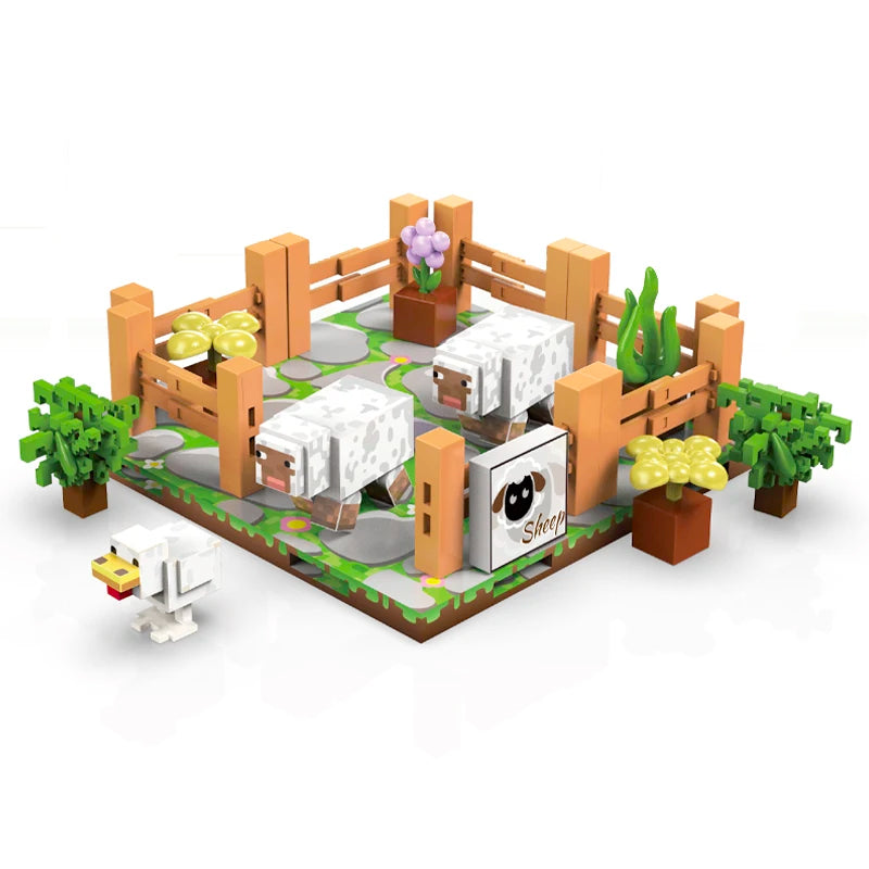 Mine World Magnet Cube Building Sets Magnetic DIY Building Blocks