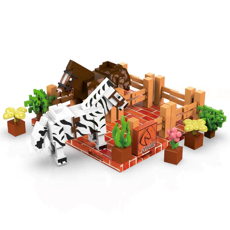 Mine World Magnet Cube Building Sets Magnetic DIY Building Blocks