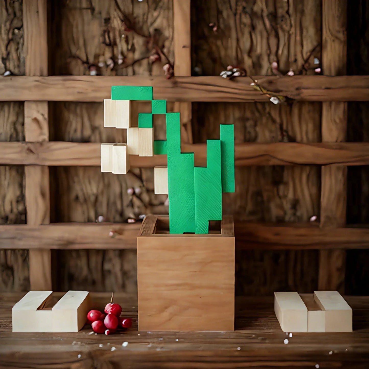 1 Piece of Creative Desktop Ornaments Flowers, Exquisite Design, Environmentally Friendly Material, Home Decoration Decoration