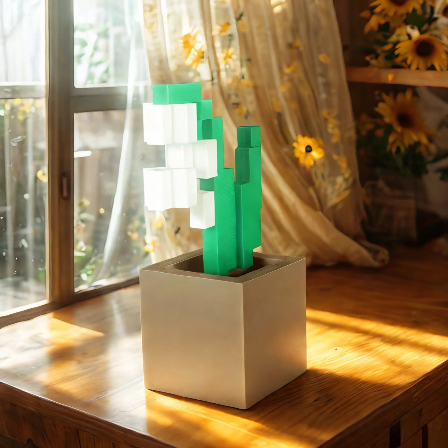 1 Piece of Creative Desktop Ornaments Flowers, Exquisite Design, Environmentally Friendly Material, Home Decoration Decoration