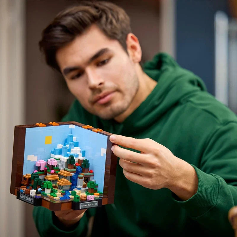 The Crafting Table CompatibleModel Building Blocks Model Bricks Sets