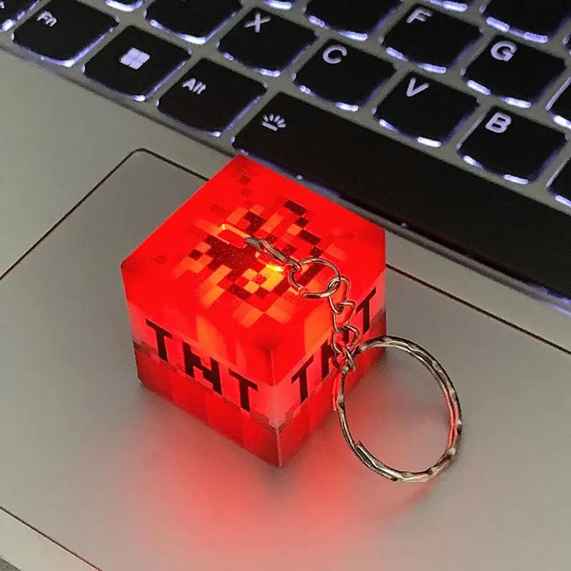 Surrounding Torch LED Light USB Rechargeable Mini Torch Keychain Backpack Pendant Children Gifts LED Night Light