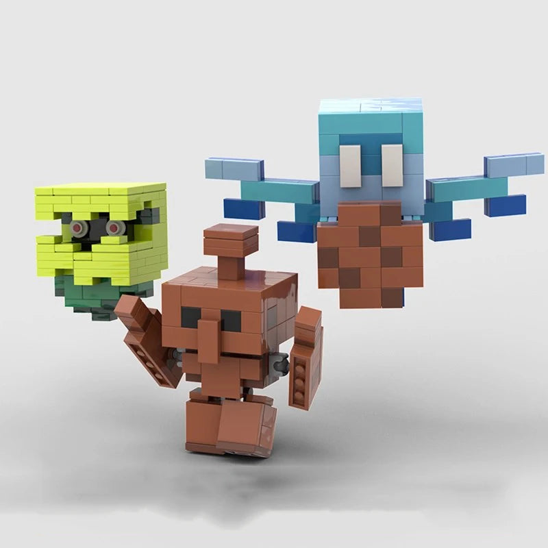 AllayPixel Accurate Statue Sets Building Blocks