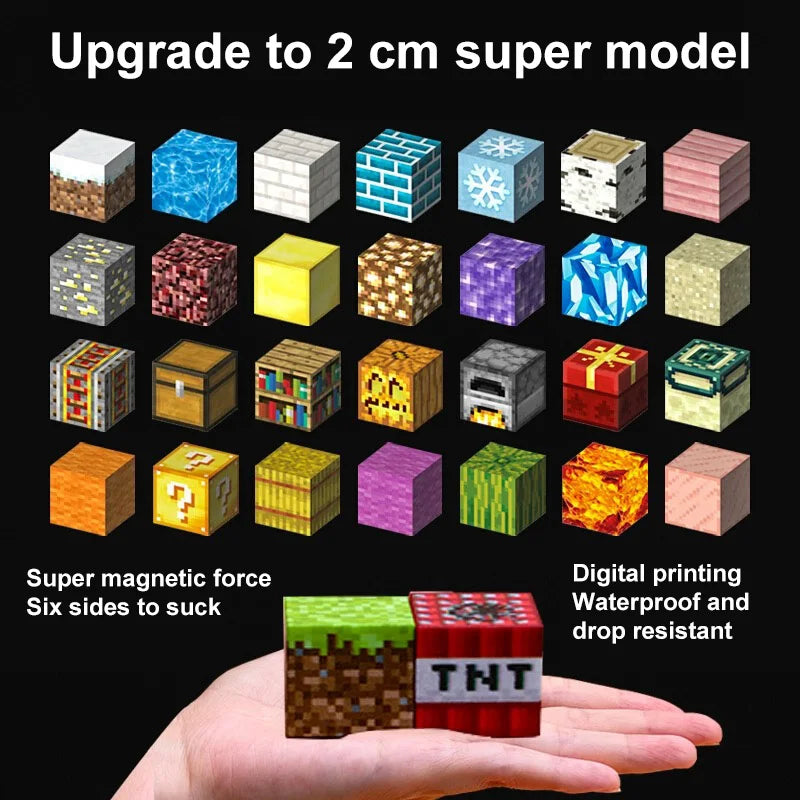 Magnetic Blocks-Build Scene Architectural Set