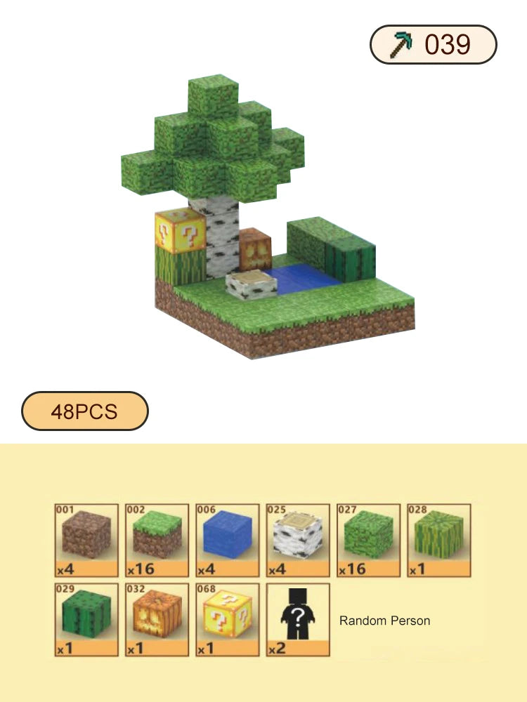 Magnetic Blocks-Build Scene Architectural Set