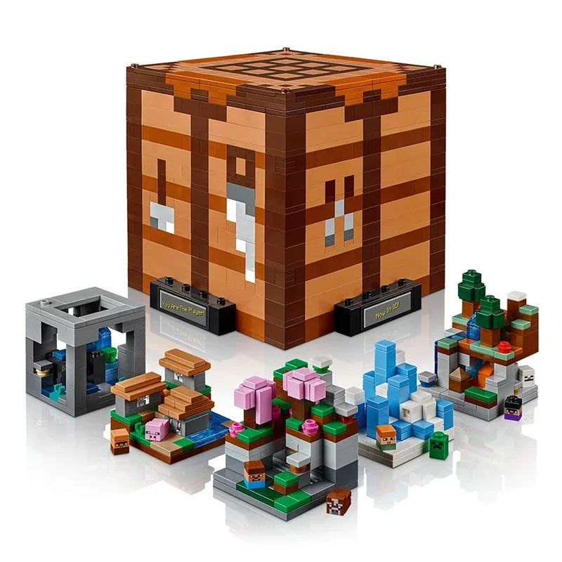 The Crafting Table CompatibleModel Building Blocks Model Bricks Sets