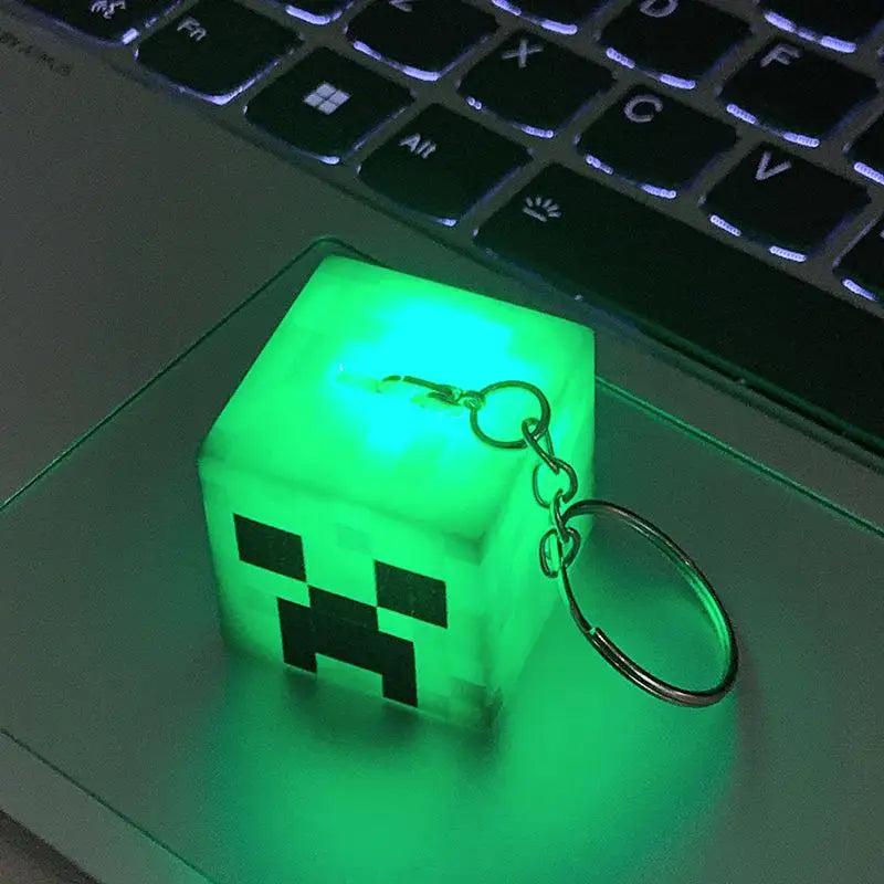 Surrounding Torch LED Light USB Rechargeable Mini Torch Keychain Backpack Pendant Children Gifts LED Night Light