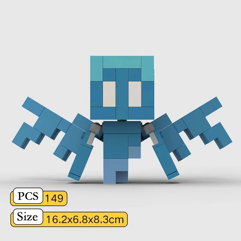 AllayPixel Accurate Statue Sets Building Blocks