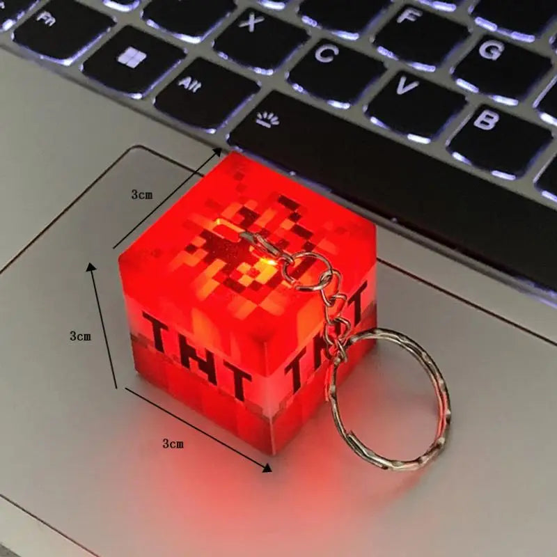 Surrounding Torch LED Light USB Rechargeable Mini Torch Keychain Backpack Pendant Children Gifts LED Night Light