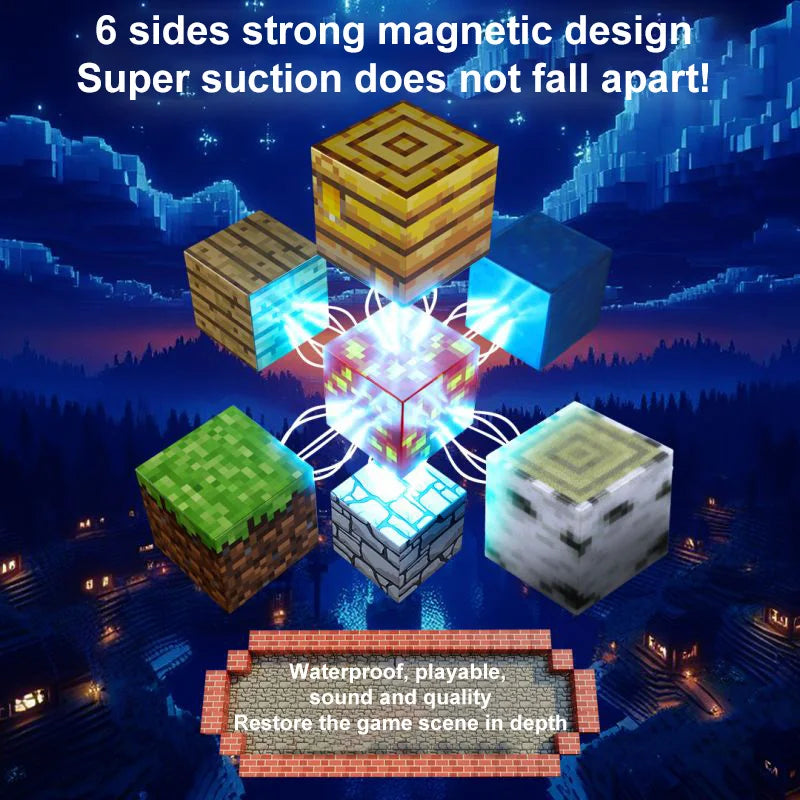 Magnetic Blocks-Build Scene Architectural Set