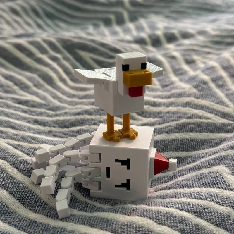 Minecraft Chicken Desktop Ornament
