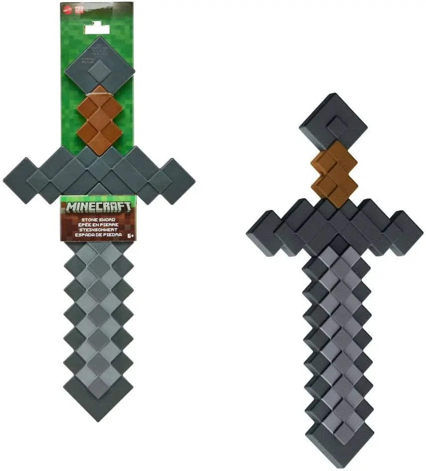 Minecraft Gold Pickaxe Iron Sword Role-Play